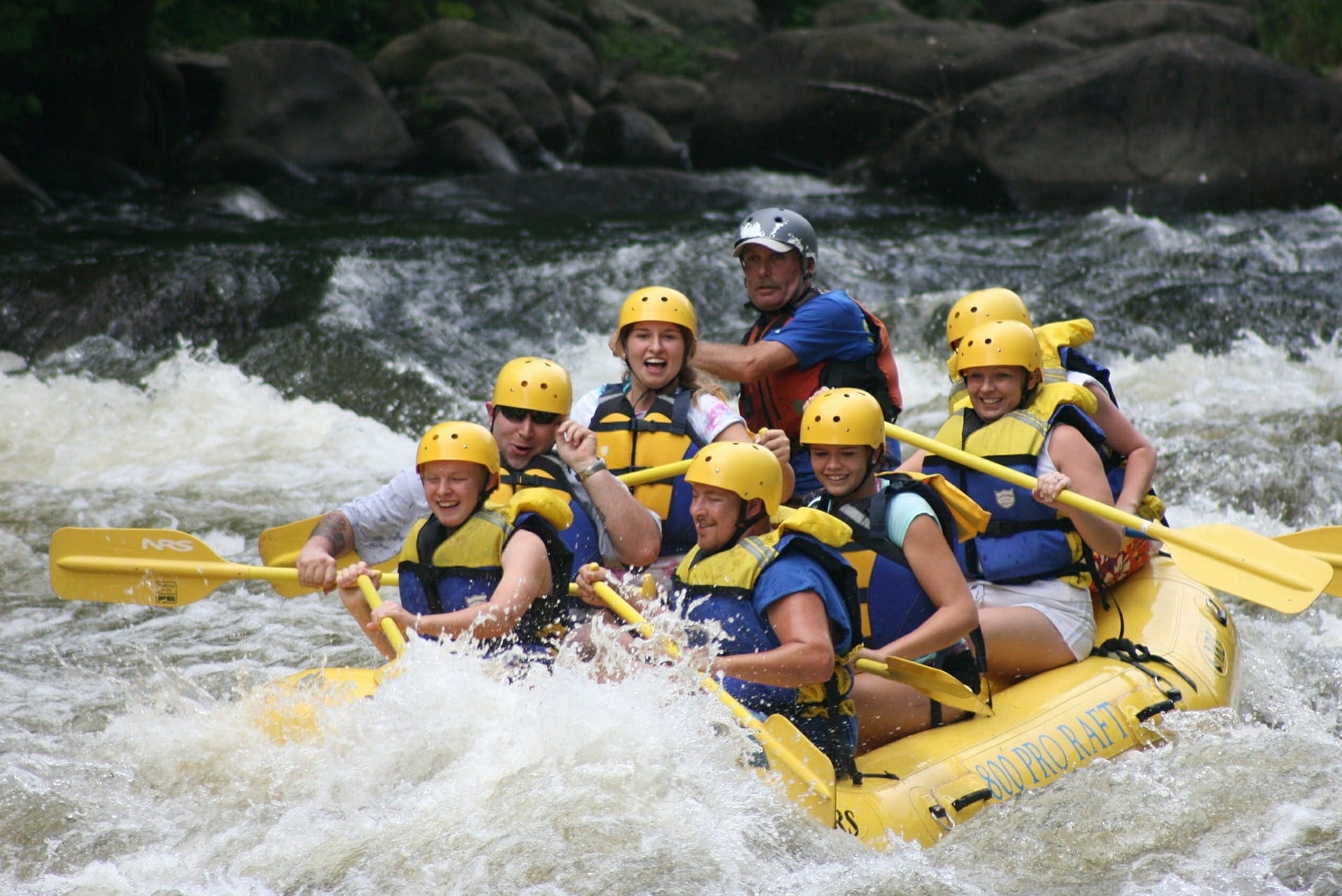 river rafting in cultus lake