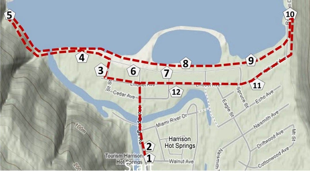 harrison hot springs walks