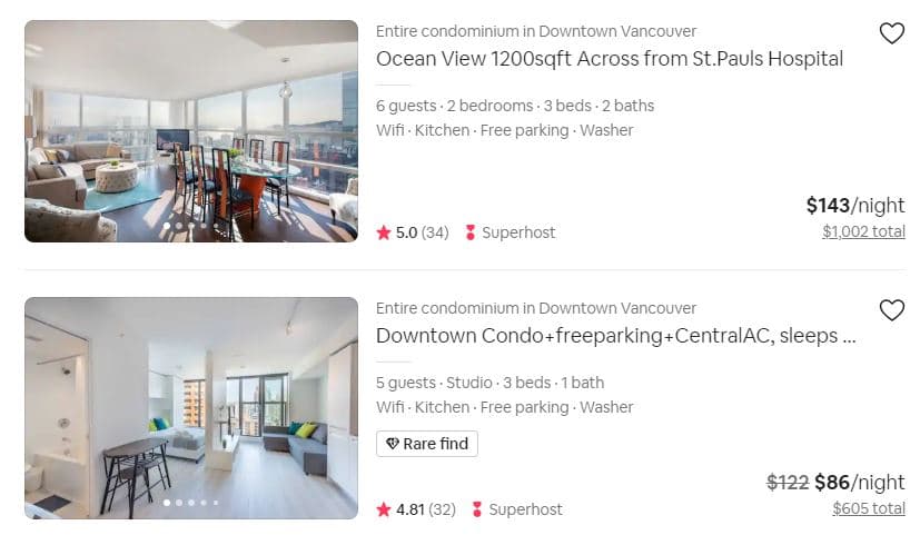 high quality photos for airbnb seo