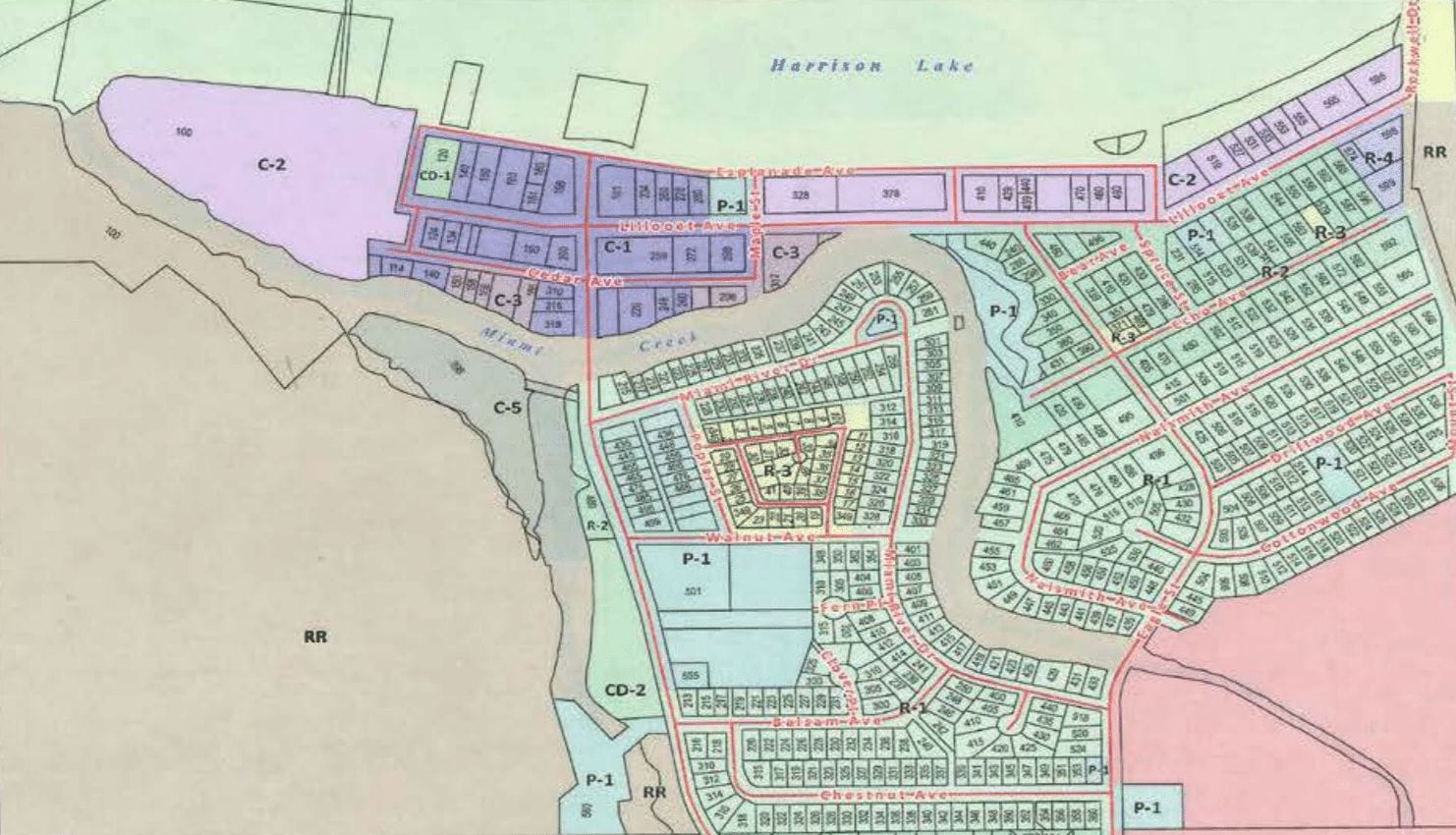 Harrison Hot Springs Map