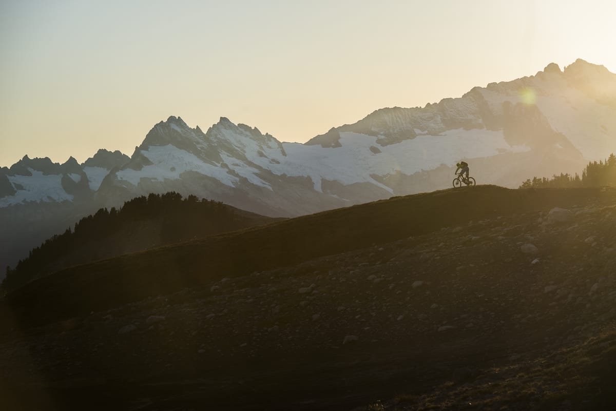 Mountain Biking on Whistler Mountain