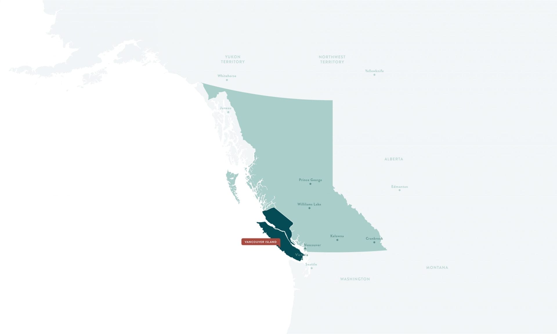Vancouver Island Regional Map