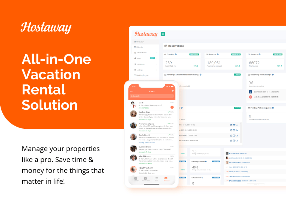 Hostaway All-In-One Vacation Rental Solution
