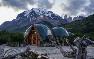 glamping in the mountains