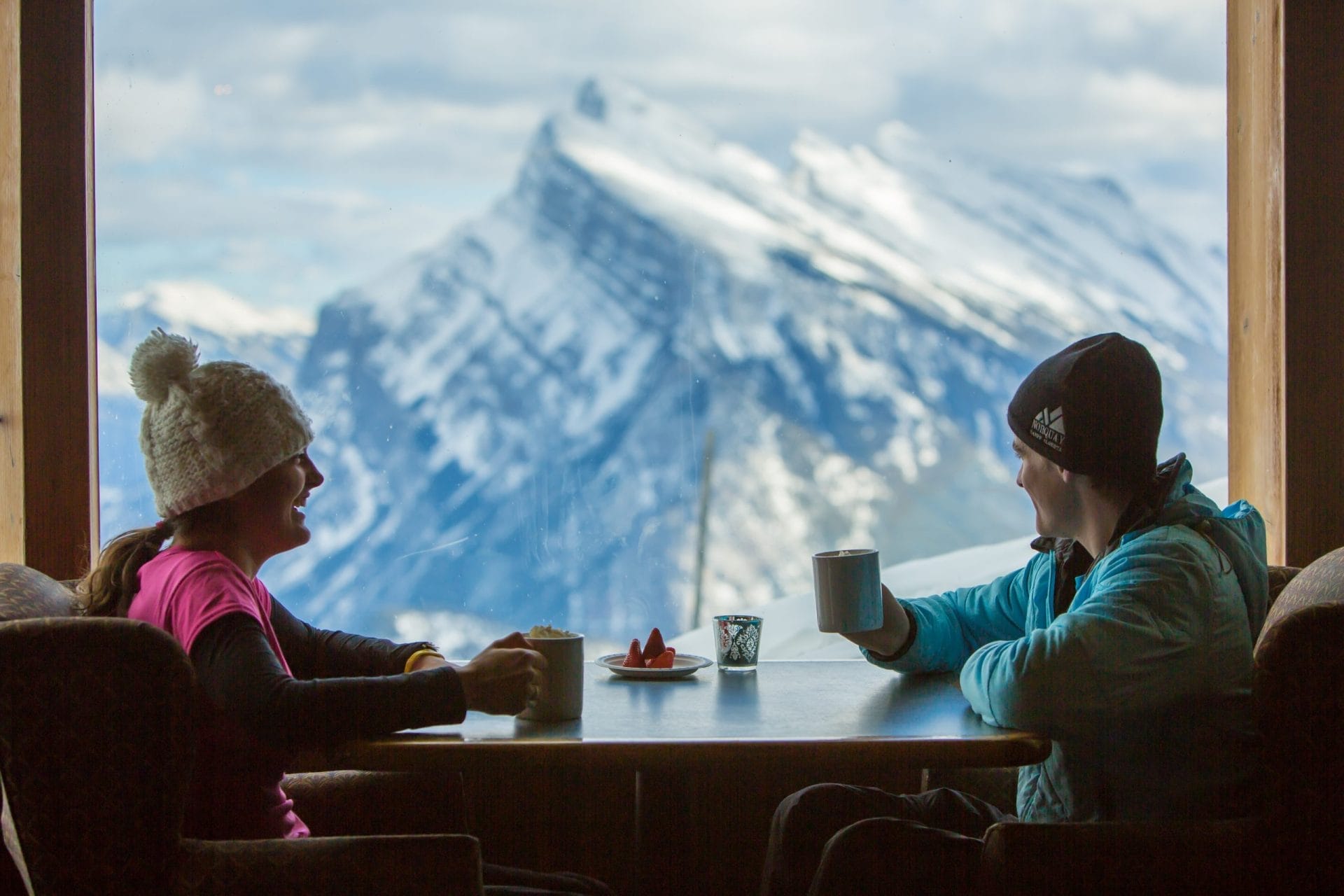 Mount Norqauy, view from Cliffhouse Bistro